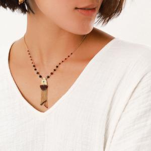 Collier Franck Herval Mélany pendentif multi chaines